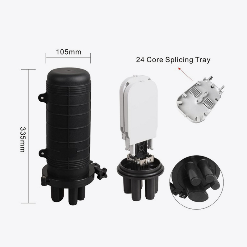 T6-104H 48 Core Fiber Optic Splice Sluiting