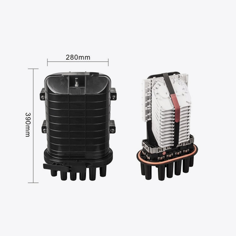 T6-112H 144 Core / 288 Core Fiber Optic Splice Sluiting